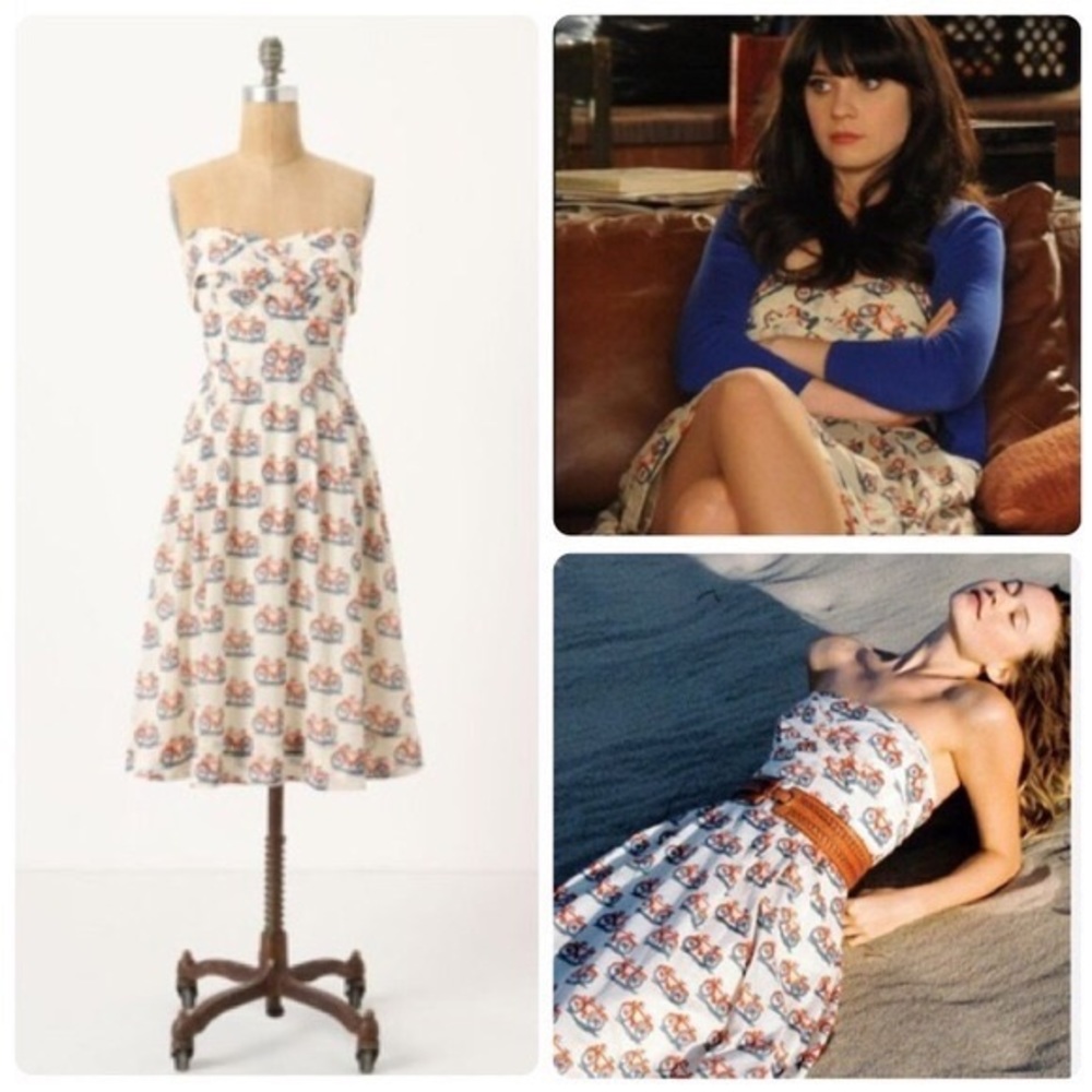 Anthropologie | Postmark | Bike Lane Dress